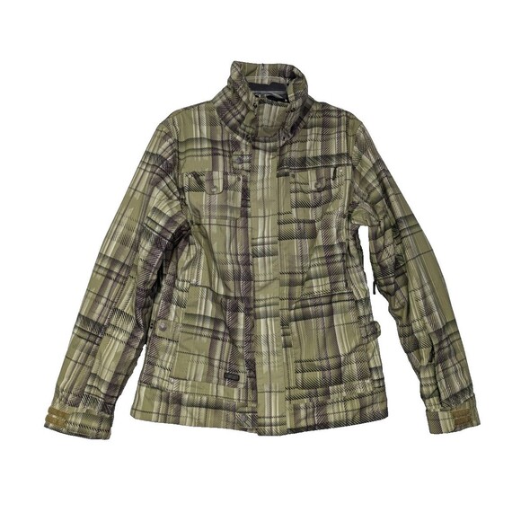 Oakley Jackets & Blazers - Oakley Green Plaid Ski & Snow Jacket